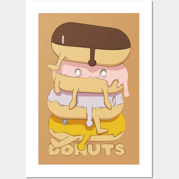 donuts Wall Art by enimu